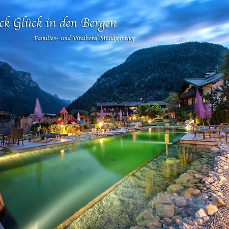 Familien- Und Vitalhotel Muehlpointhof Lofer Kültér fotó